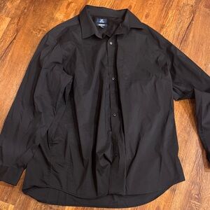 Mens Classic Button Up Dress Shirt